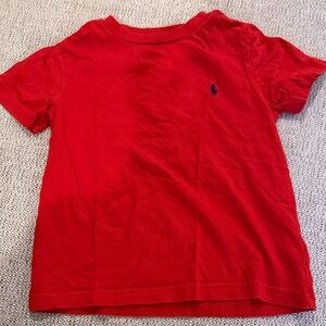 Polo by Ralph Lauren Kids Bright Red Tee